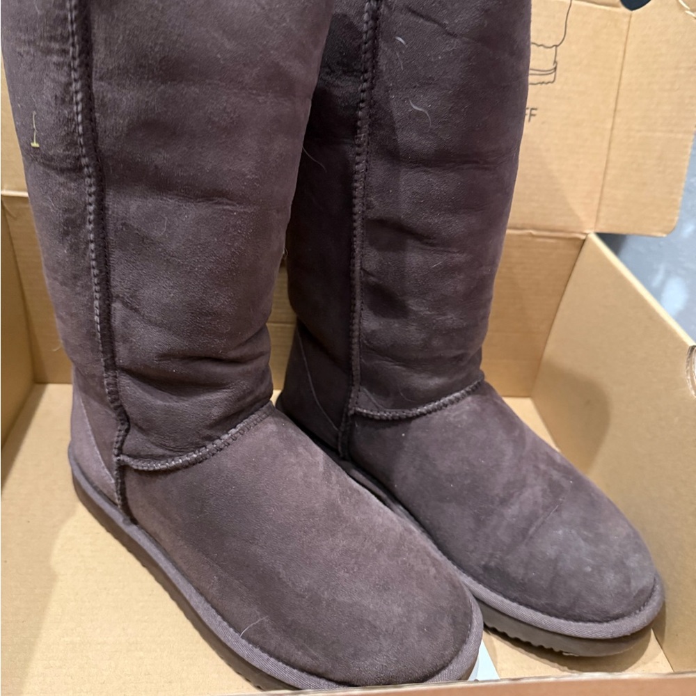 Women's Brown Suede Boots